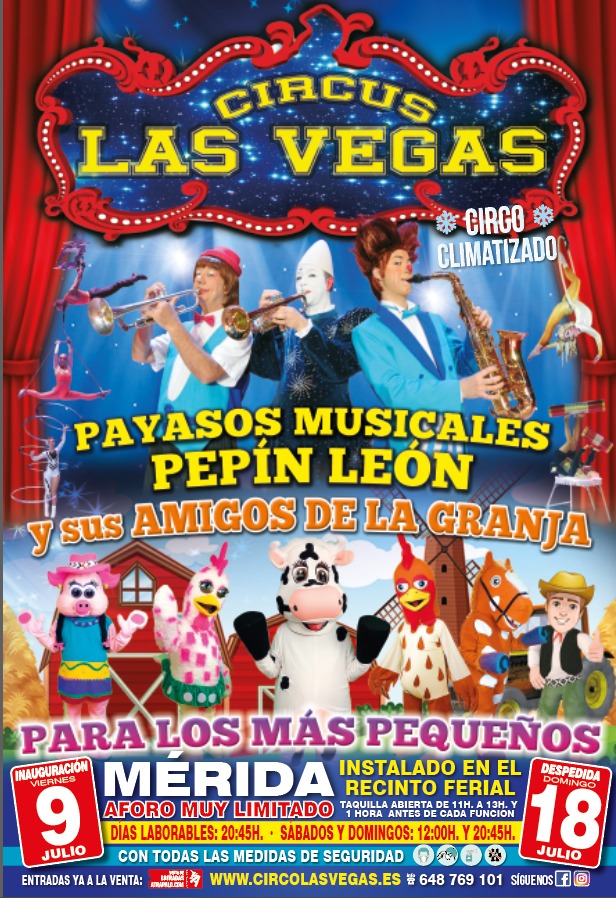 Circus Las Vegas en Mérida!