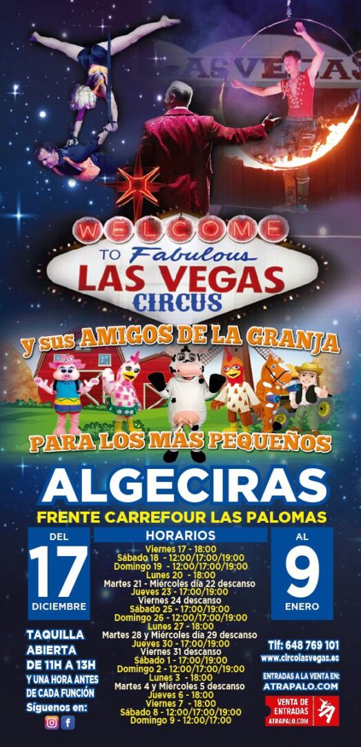 Circus Las Vegas en Algeciras!