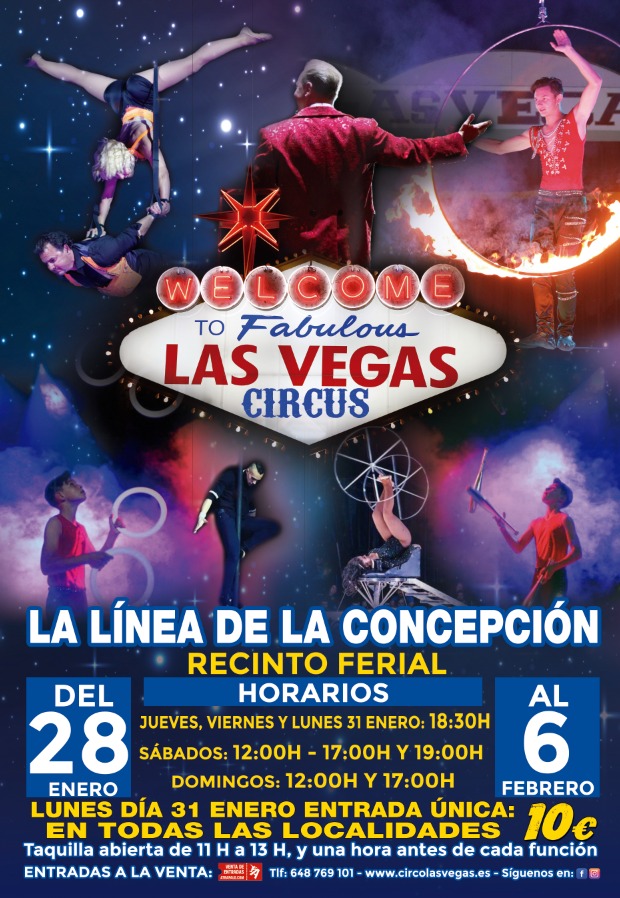 Circus Las Vegas en La Línea de la Concepción!