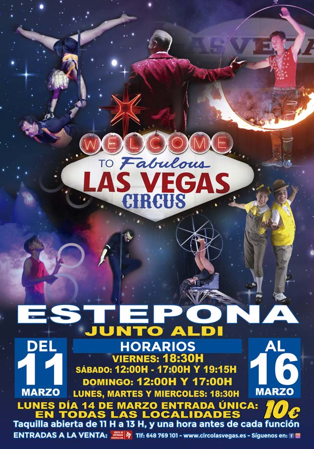 Circus Las Vegas sigue en Estepona!
