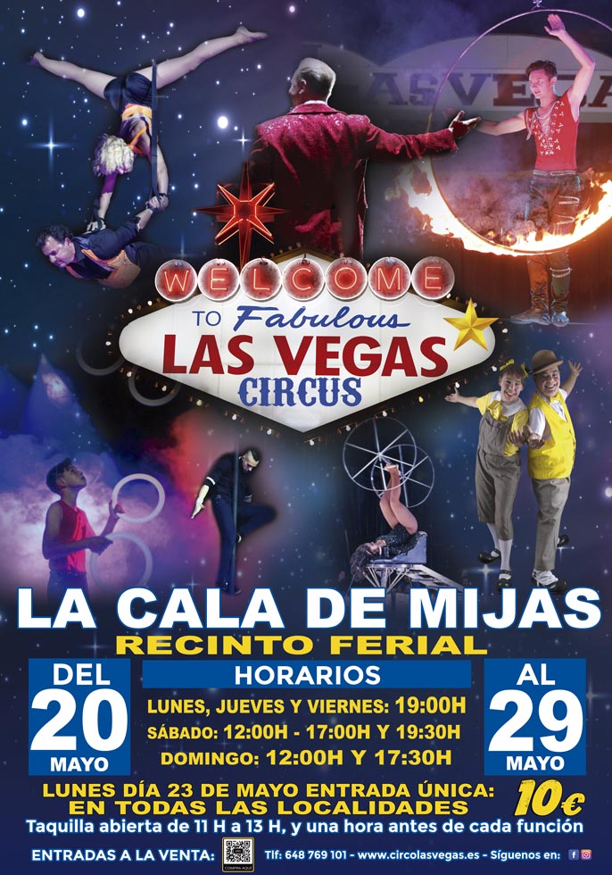 Circus Las Vegas en La Cala de Mijas!