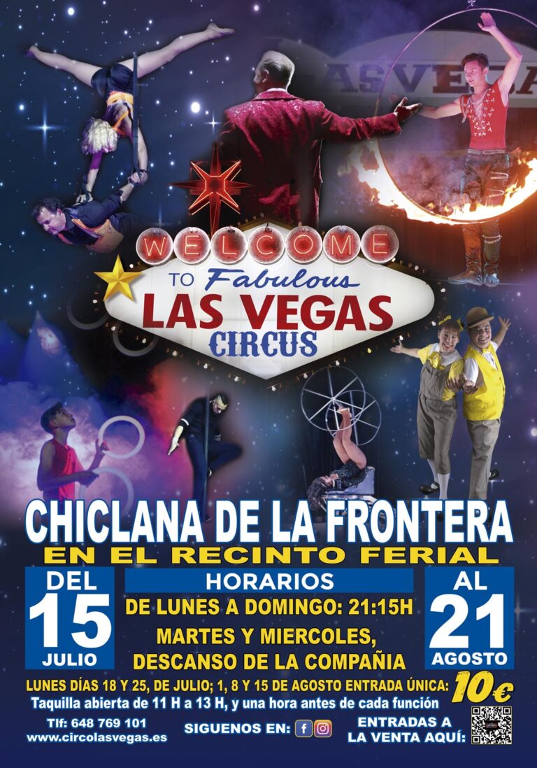 Circus Las Vegas en Chiclana de la Frontera!