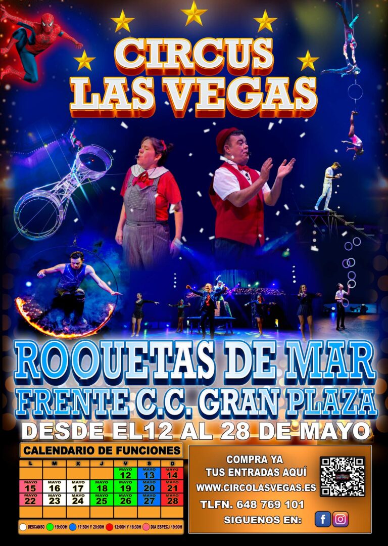 Circus Las Vegas en Roquetas de Mar!!