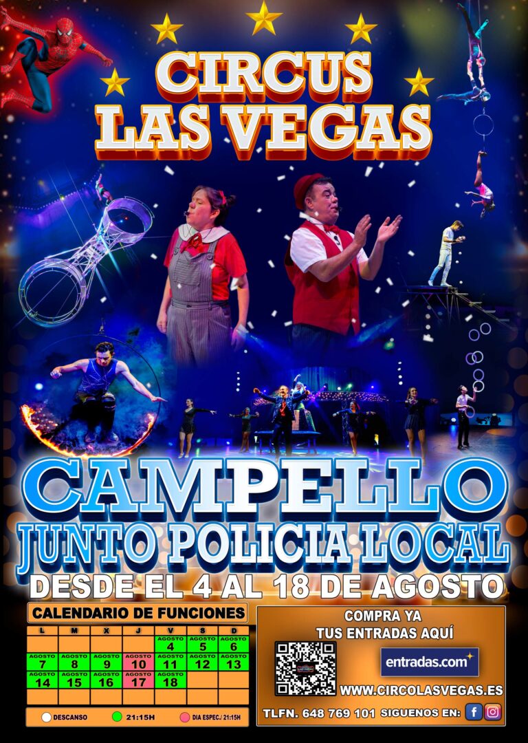 Circus Las Vegas llega a El Campello!!