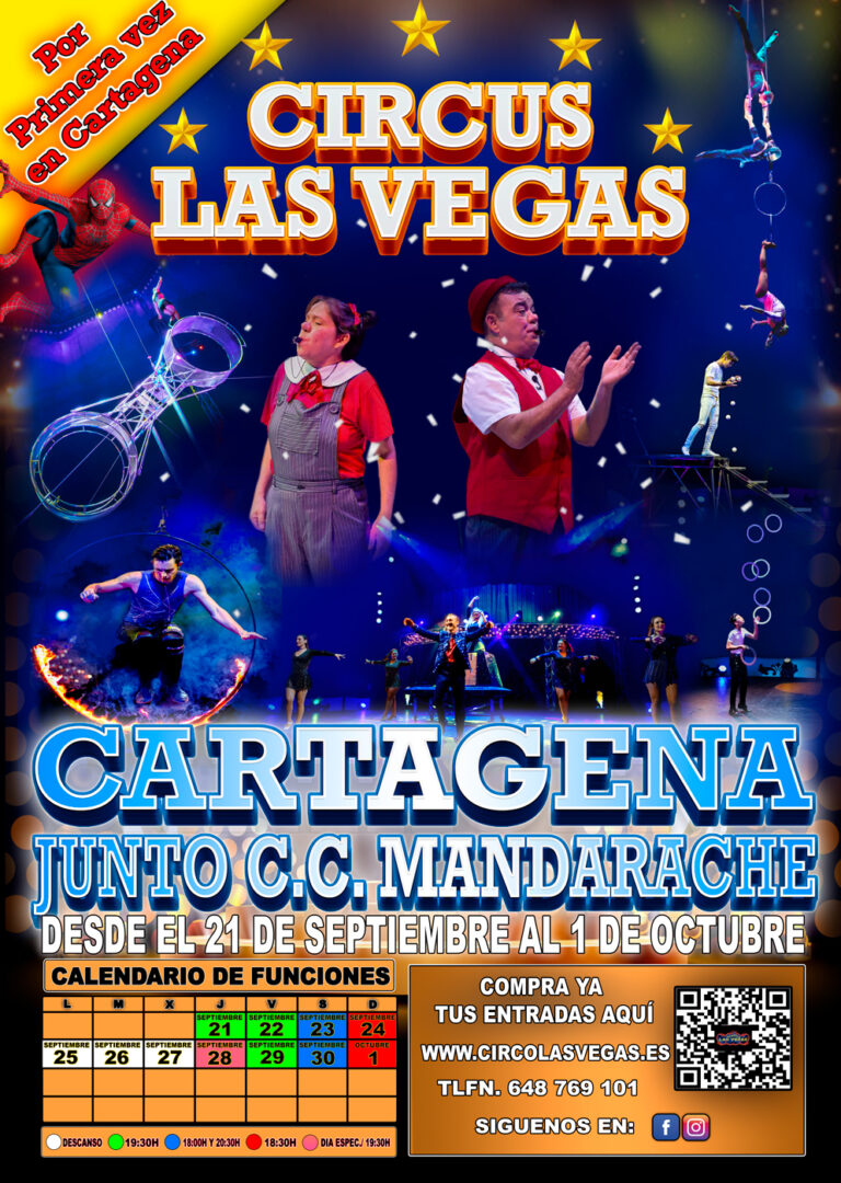 Circus Las Vegas llega a Cartagena!