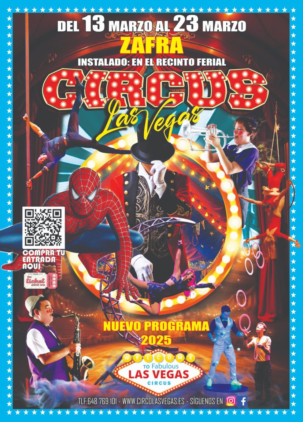 Circus Las Vegas llega a Zafra!!!!