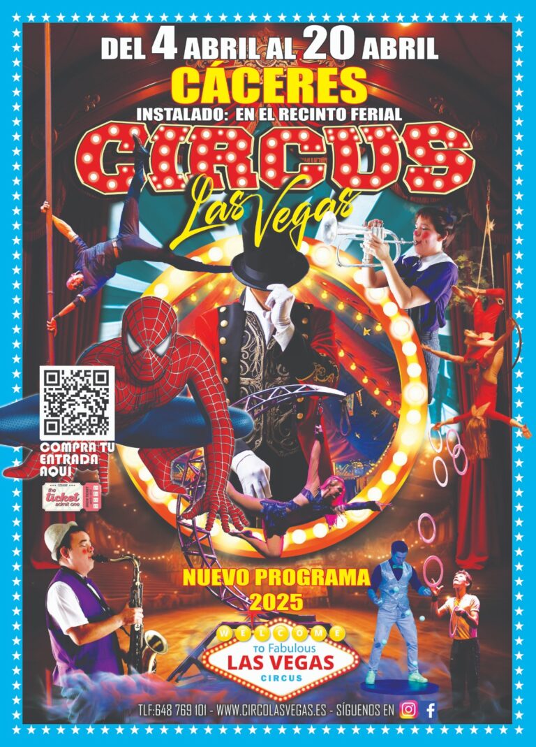 Circus Las Vegas llega a Cáceres!!!!