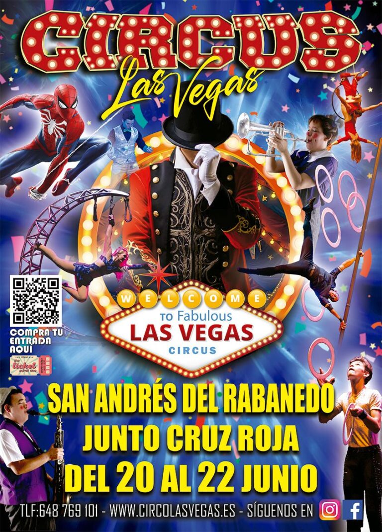 Circus Las Vegas llega a San Andrés de Rabanedo!!!!
