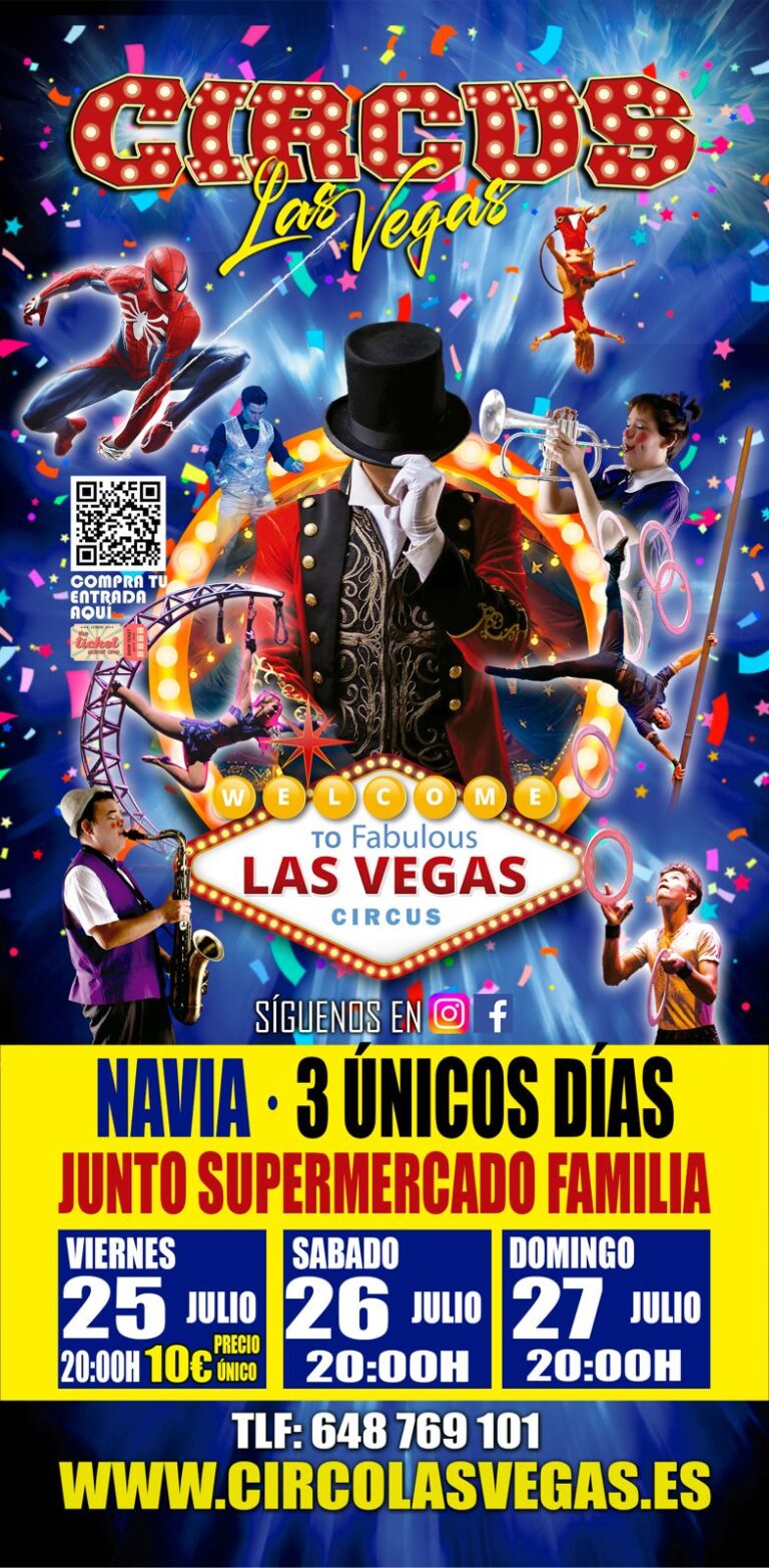 Circus Las Vegas llega a NAVIA!!!!