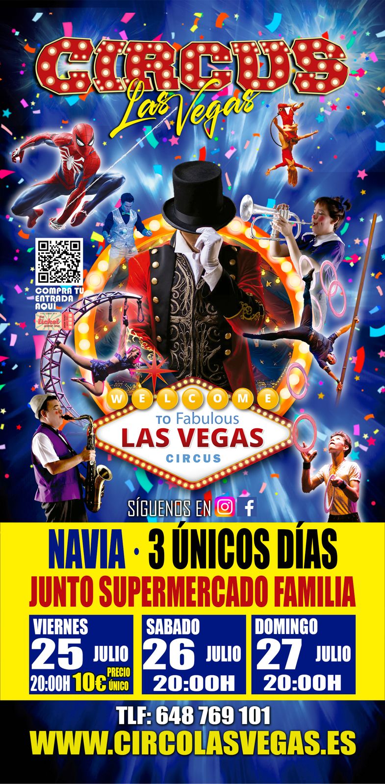 Circus Las Vegas llega a NAVIA!!!!