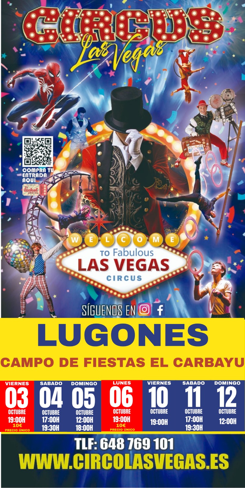 Circus Las Vegas llega a lugones!!!!