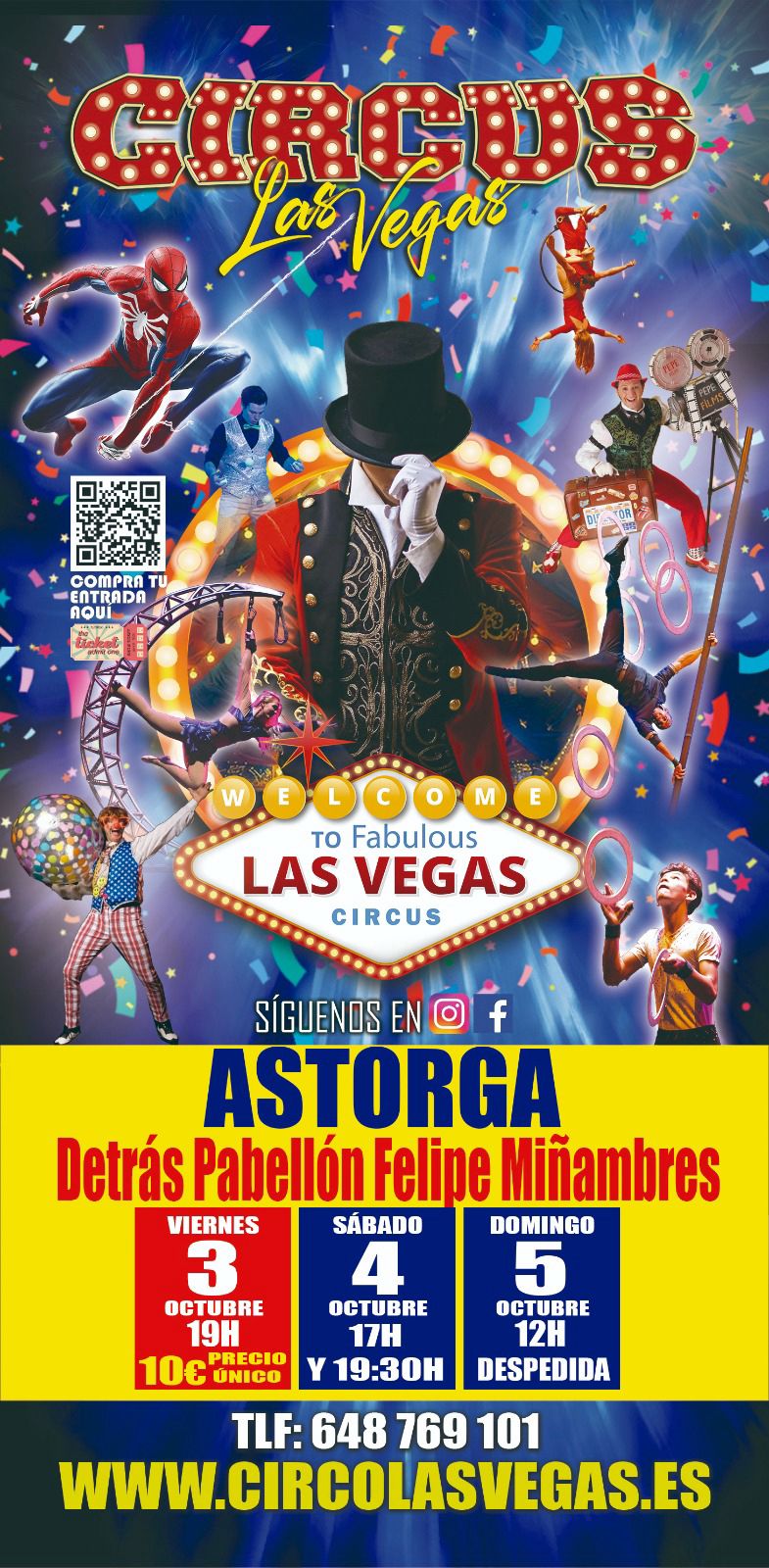 Circus Las Vegas llega a Astorga!!!!