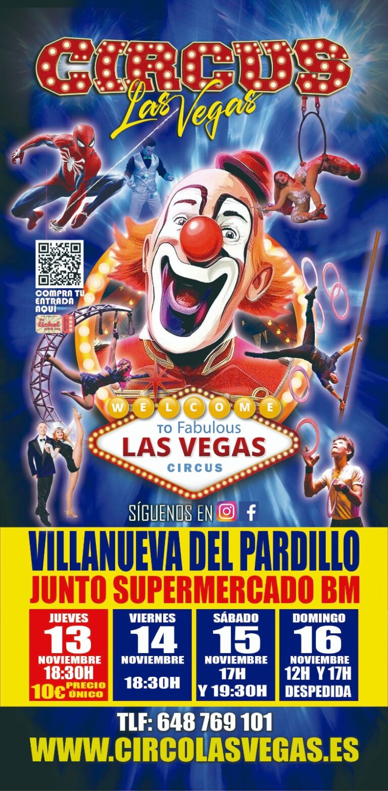 Circus Las Vegas llega a Villanueva del Pardillo!!!!