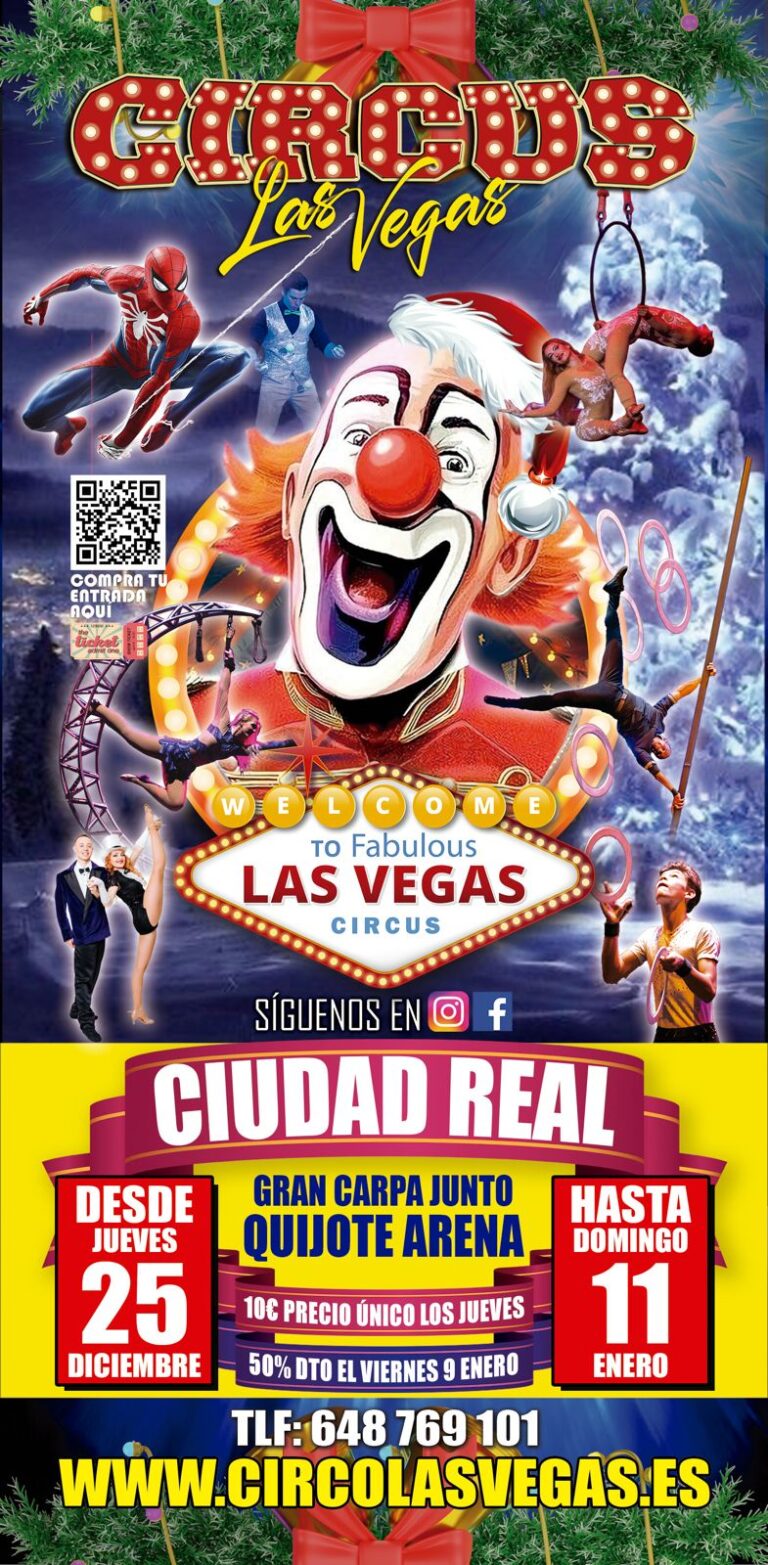 Circus Las Vegas llega a CIUDAD REAL!!!!
