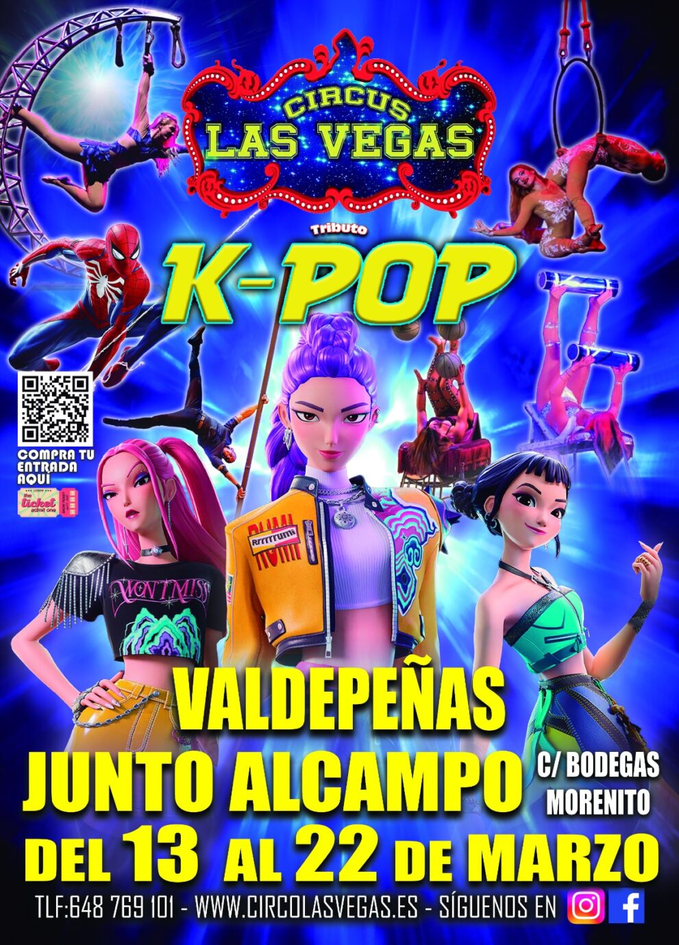 Circus Las Vegas llega a Valdepeñas!